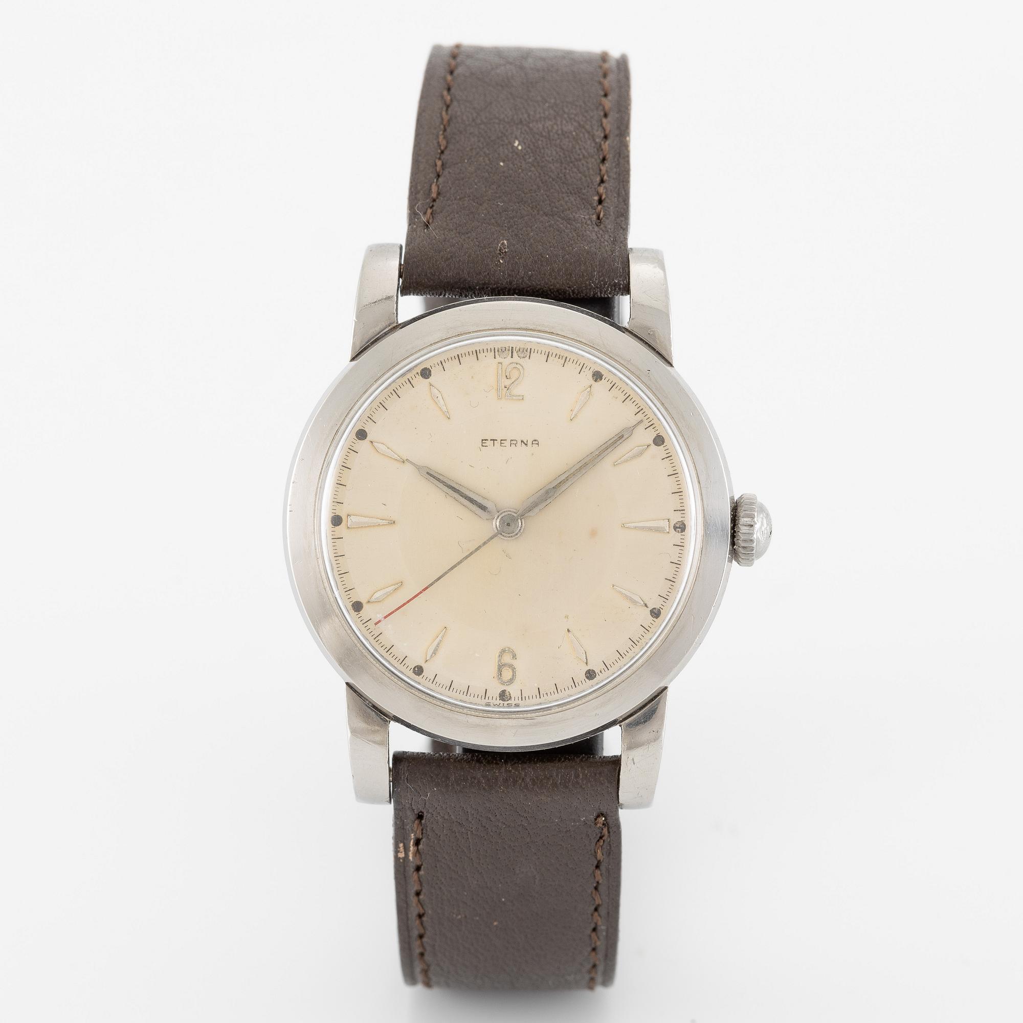 Eterna, wristwatch, 34 mm.