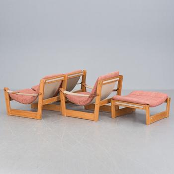 SOFFGRUPP, 4 delar, Yngve Ekström, Swedese.