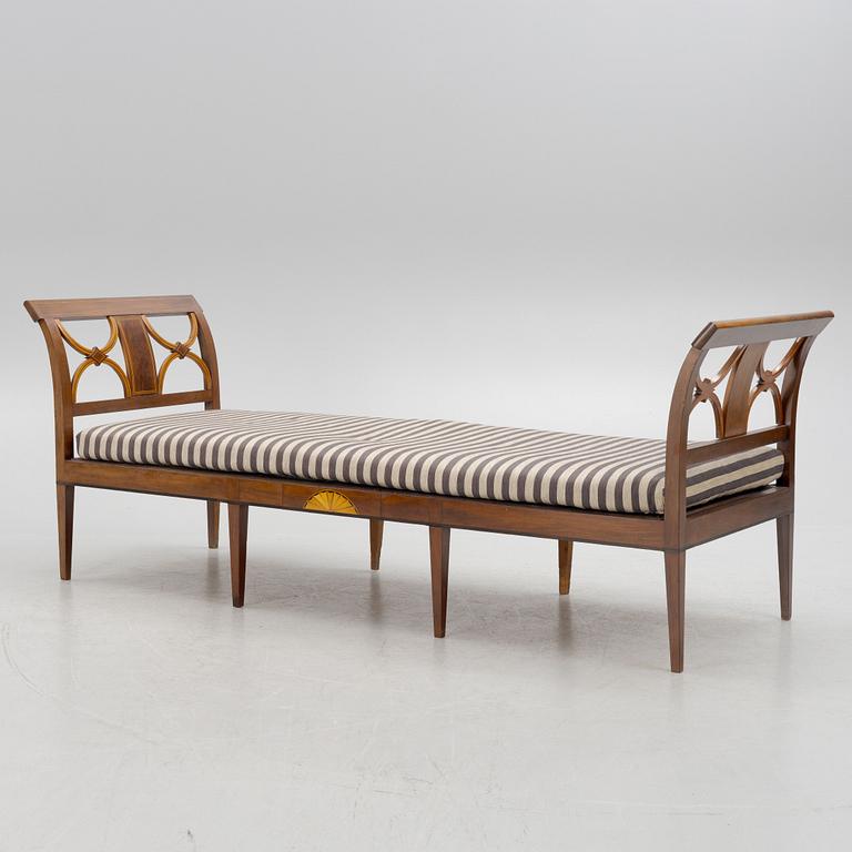 An Empire style sofa, late 19th Century.