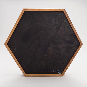 ALEKSI PUUSTINEN, A 'Hexagon Tray', signed.