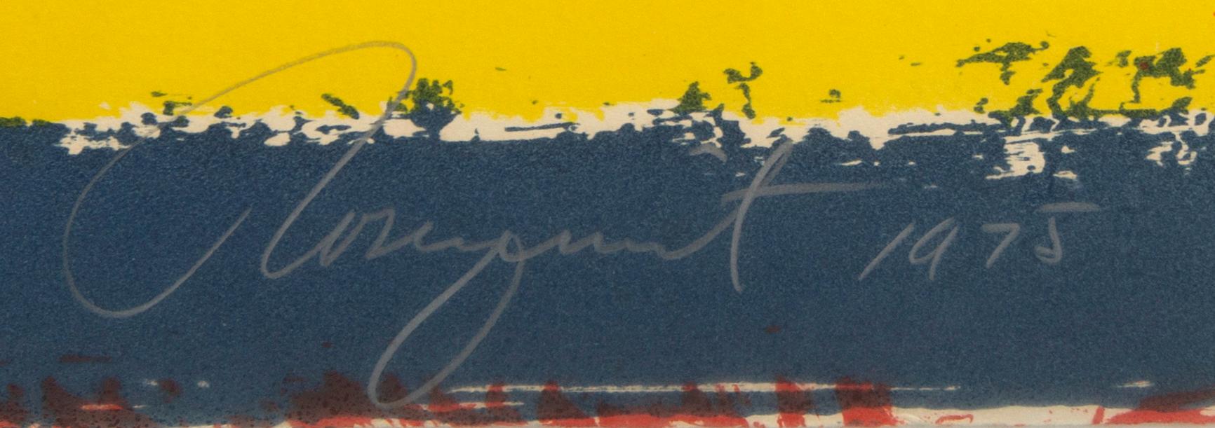 James Rosenquist, lithograph in colors signed dated and numbered 1975 84/100.