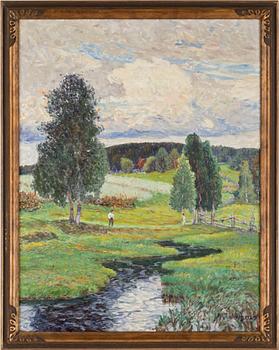 ANTON GENBERG, olja på duk, sign o dat 1927.