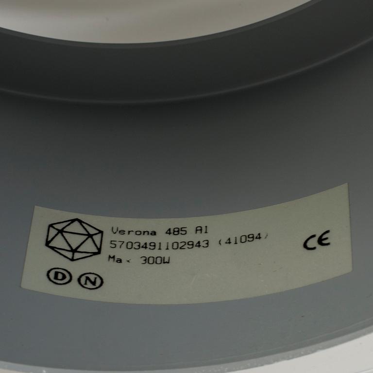 A "Verona" ceiling lamp by Sven Middleboe for Fog & Mörup, second half of the 20th century.