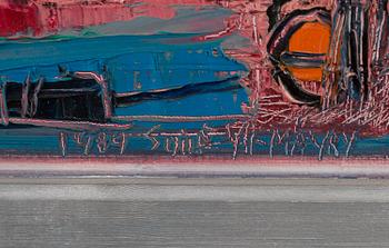 SOILE YLI-MÄYRY, olja på duk, signerad och daterad 1989.