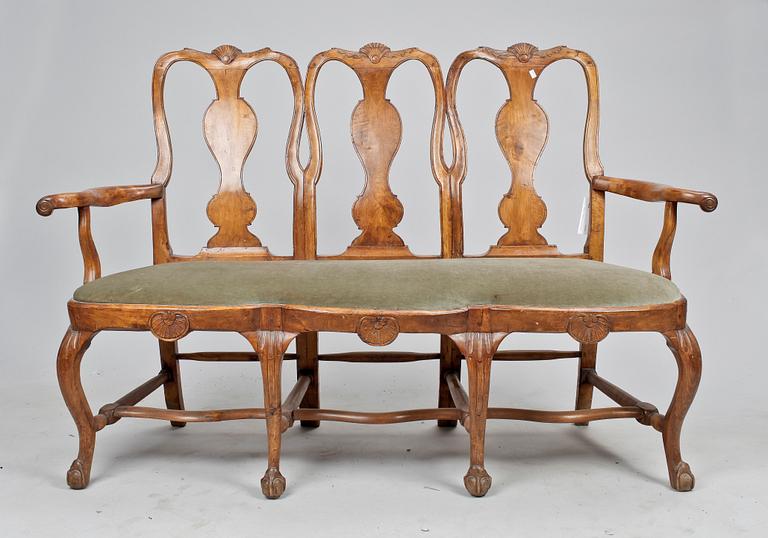SOFFA, senbarock, 1700-tal.