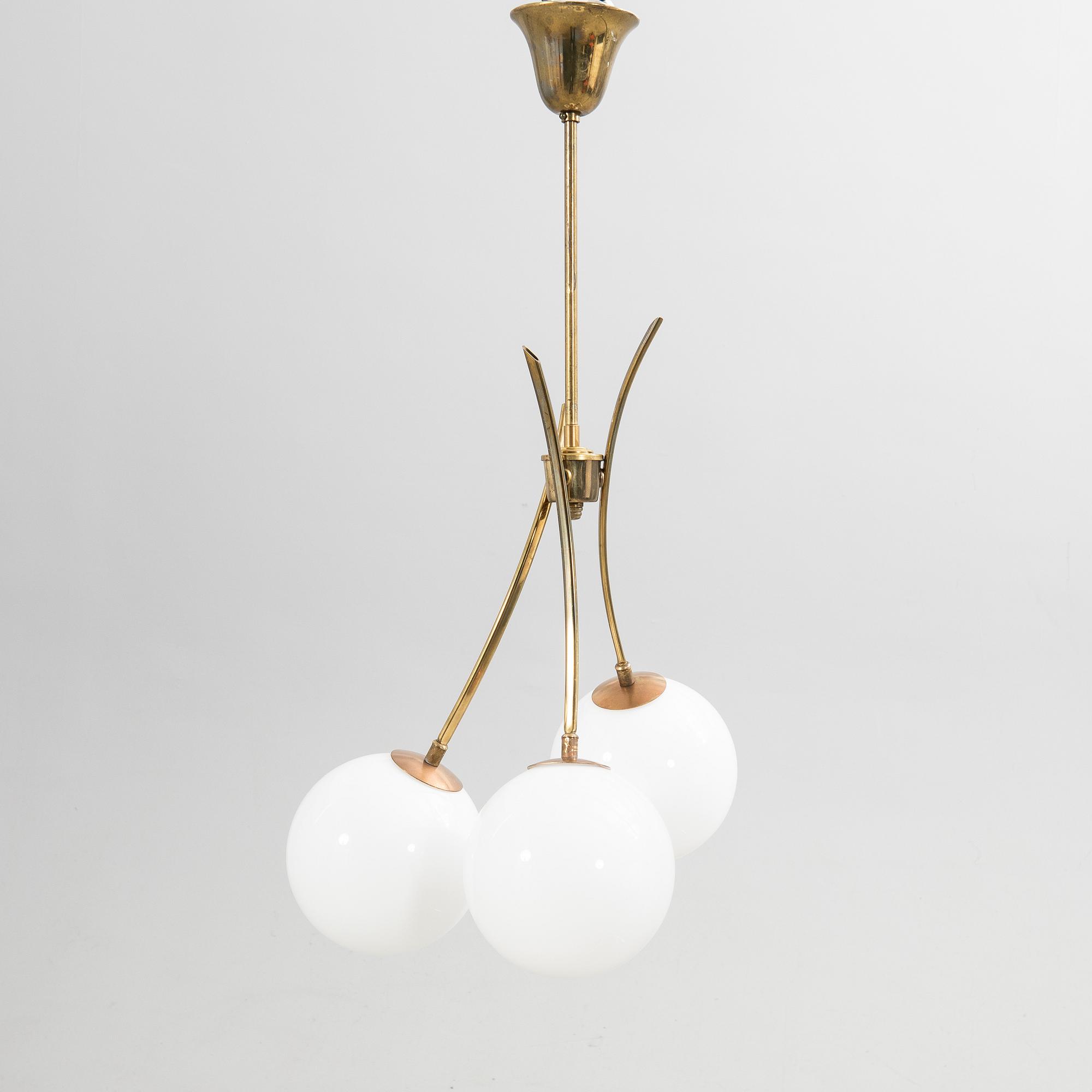 Ceiling lamp, first half of the 20th century.