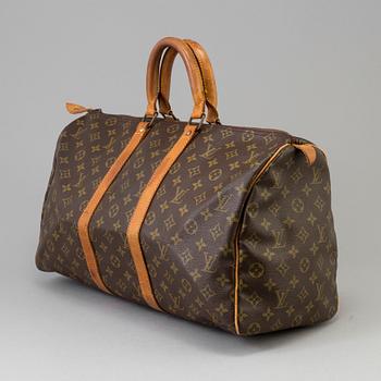 a BAG, "Keepall 45", Louis Vuitton.