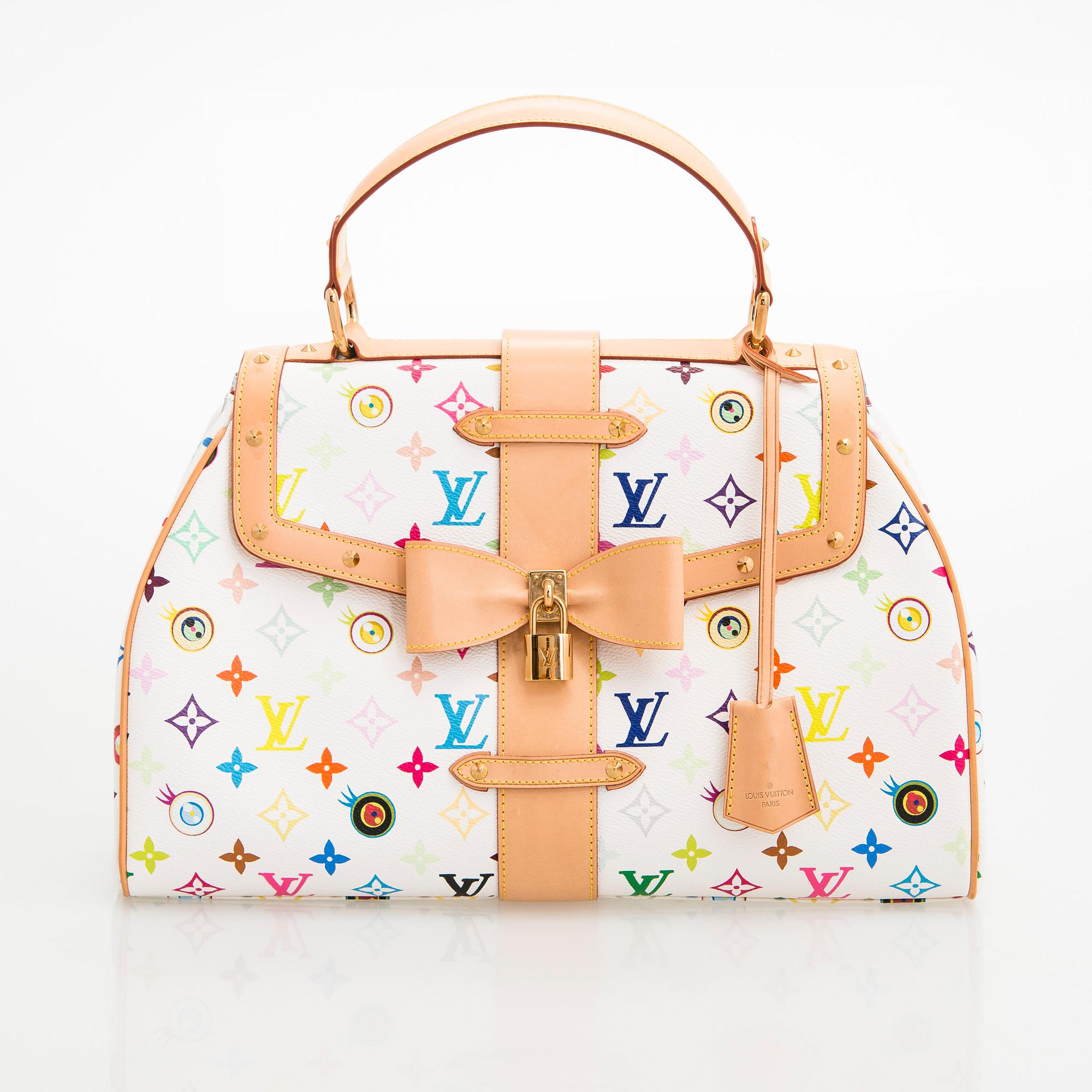 Louis Vuitton, väska, "Multicolor Murakami Eye Love You White", 2003.