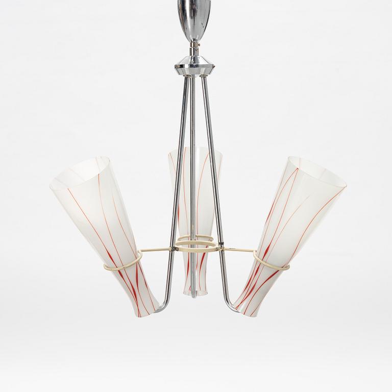 A mid 20th century ceiling lamp.