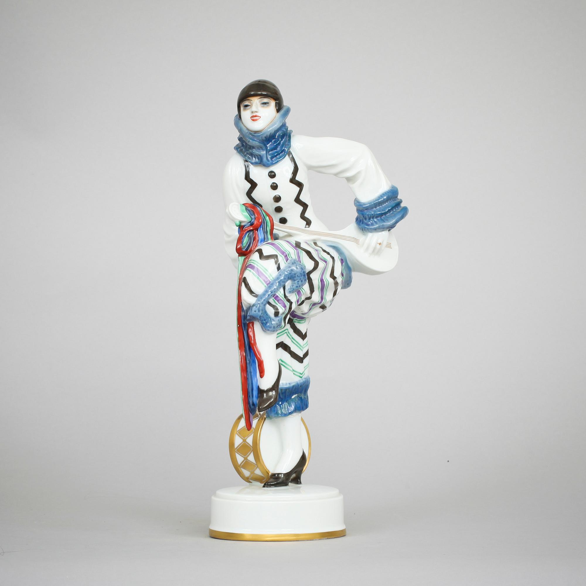 FIGURIN, porslin, Rosenthal. 1920-tal.