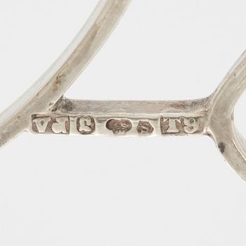 Necklace, silver, Victor Jansson.