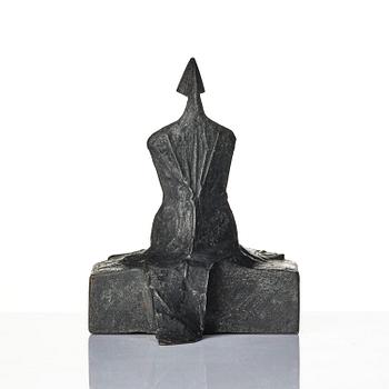 Lynn Chadwick, "Maquette VI Sitting Woman".