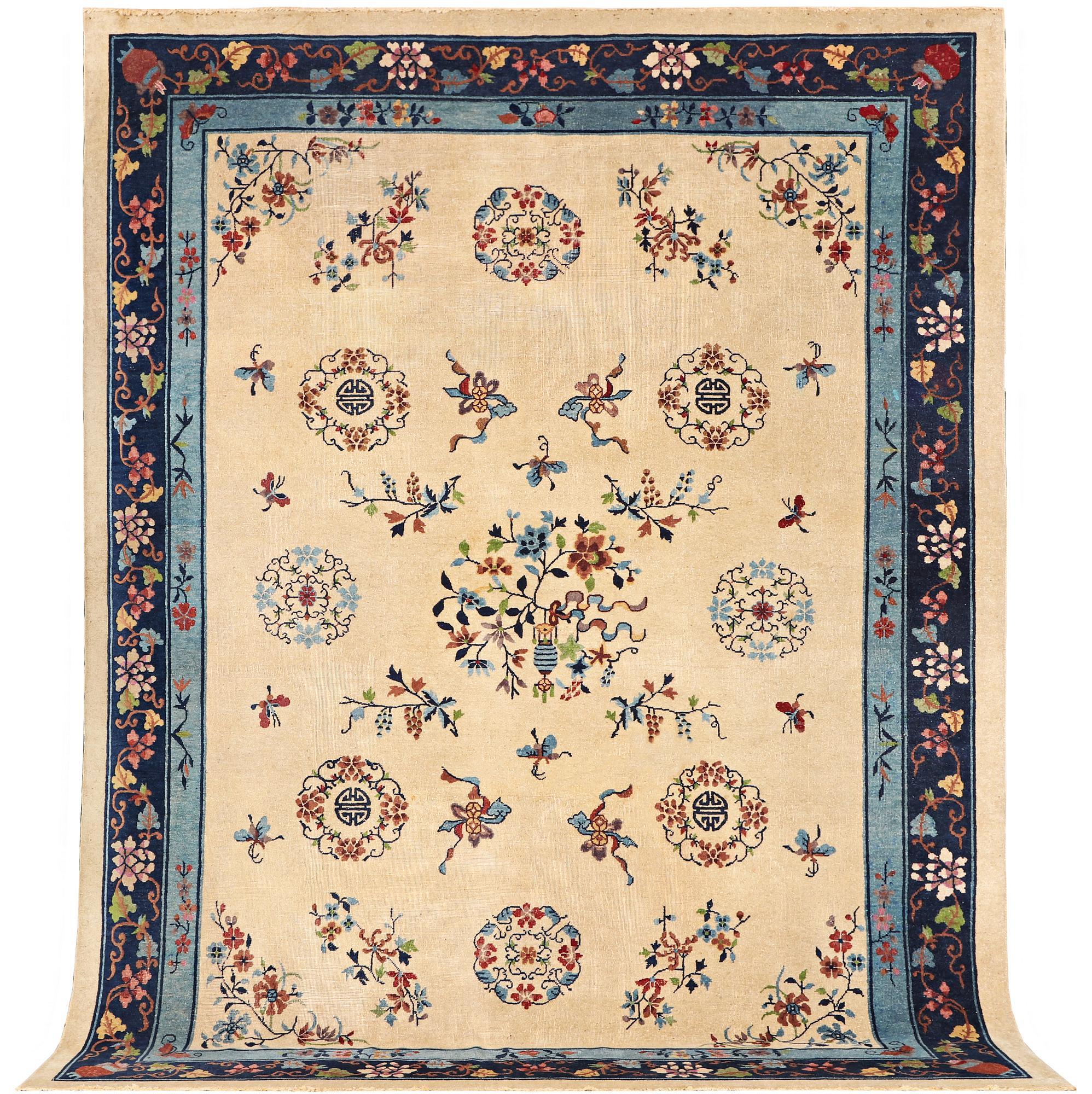 A carpet, old/semiantique, China, ca. 360 x 272 cm.