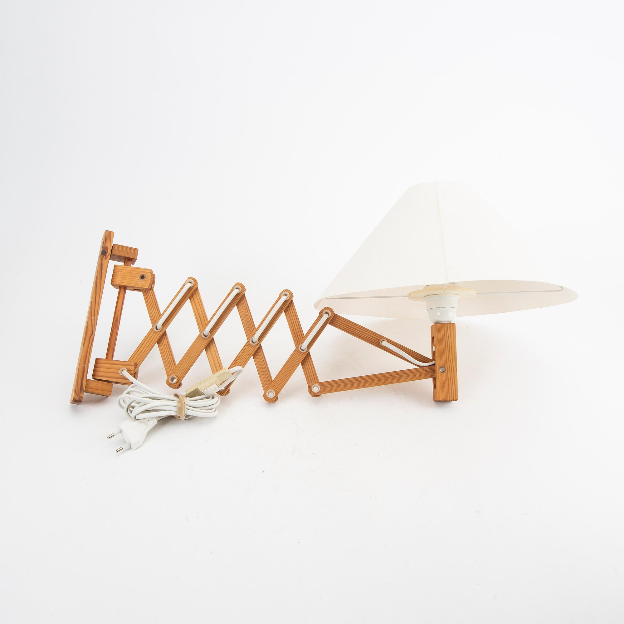 Vägglampor ett par Danmark 1970-tal.