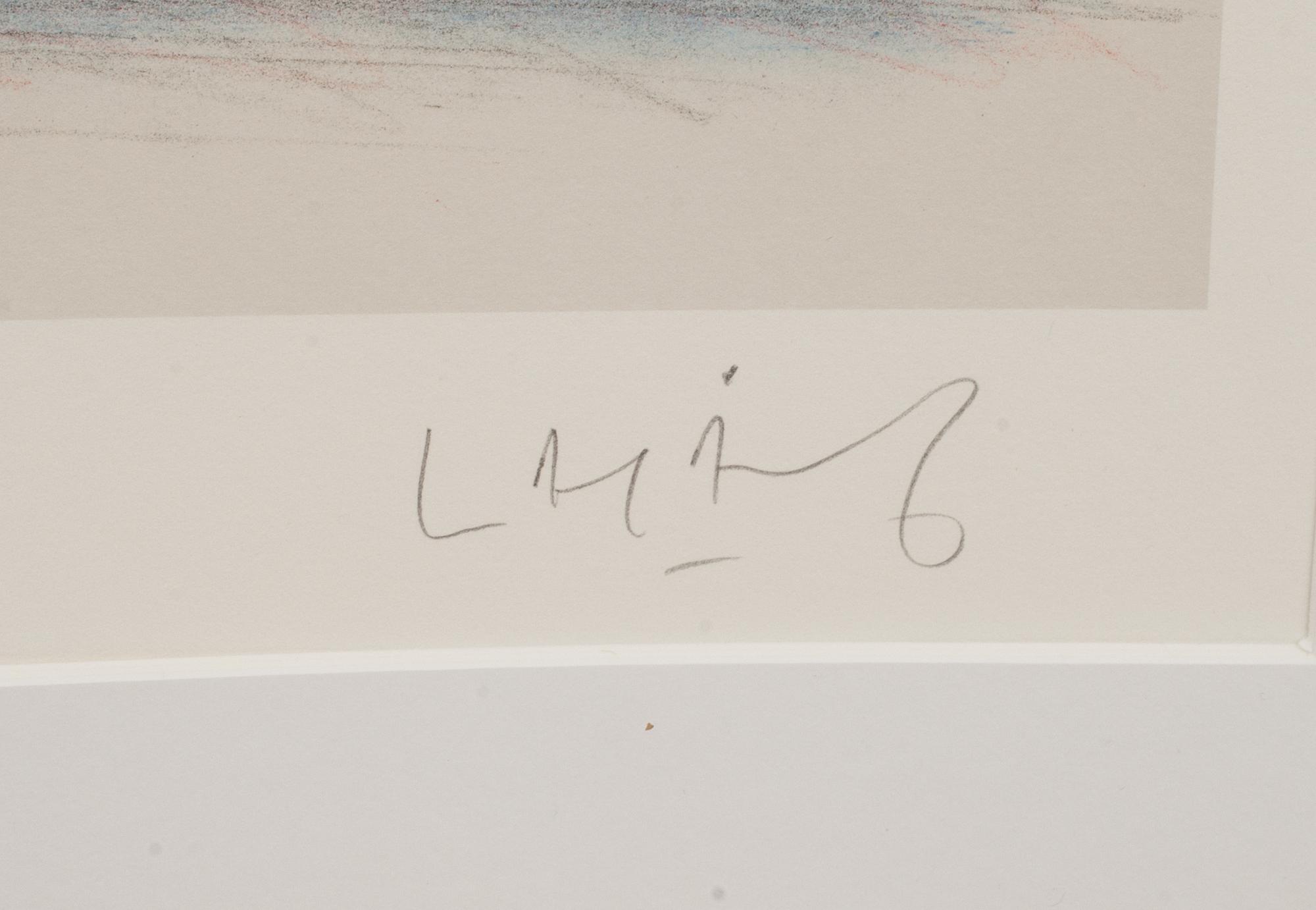 LASSE ÅBERG, färglitografi, signerad och numrerad 212/290.