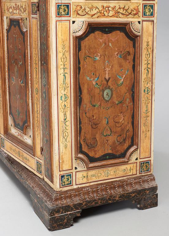 An Italian late 18th century cupboard.