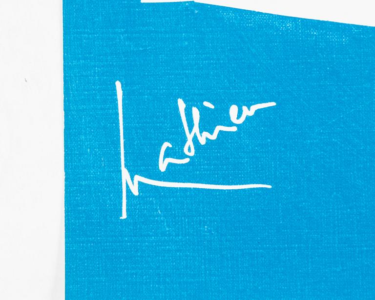 Georges Mathieu, "Grèce Air France".