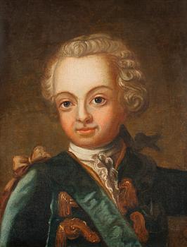 415. Ulrica Fredrica Pasch Tillskriven, "Gustaf III" (1746-1792).