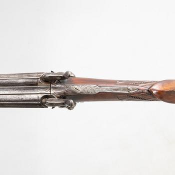 Hagelgevär slaglås, Damas Fin, Belgien, 1800-talets mitt / senare del.