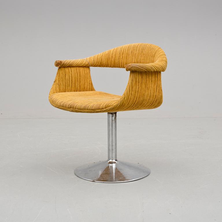 EERO AARNIO, snurrfåtölj, "Kaptensstolen", 1960-tal.