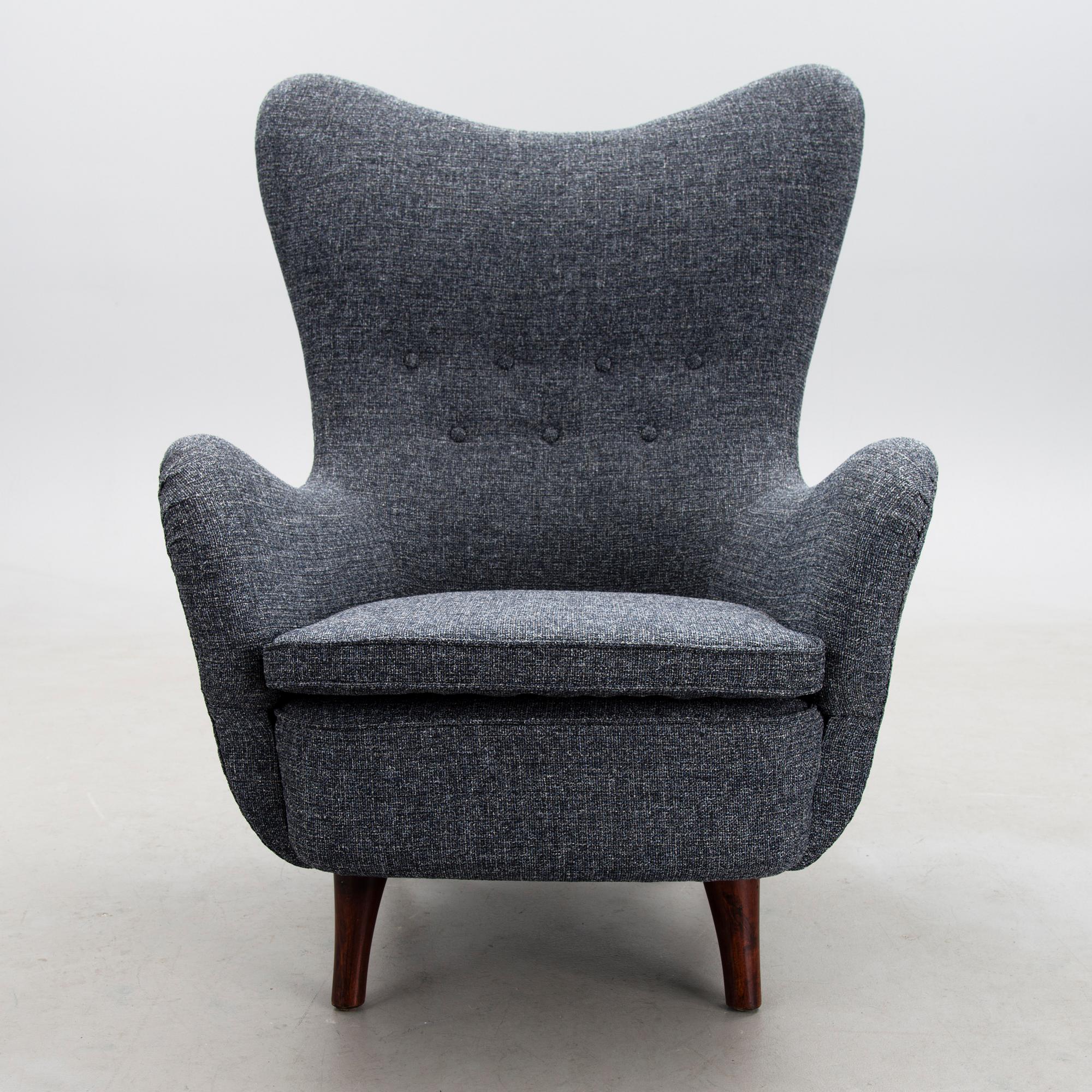 RUNAR ENGBLOM, nojatuoli, Boman 1950-luvun alku.