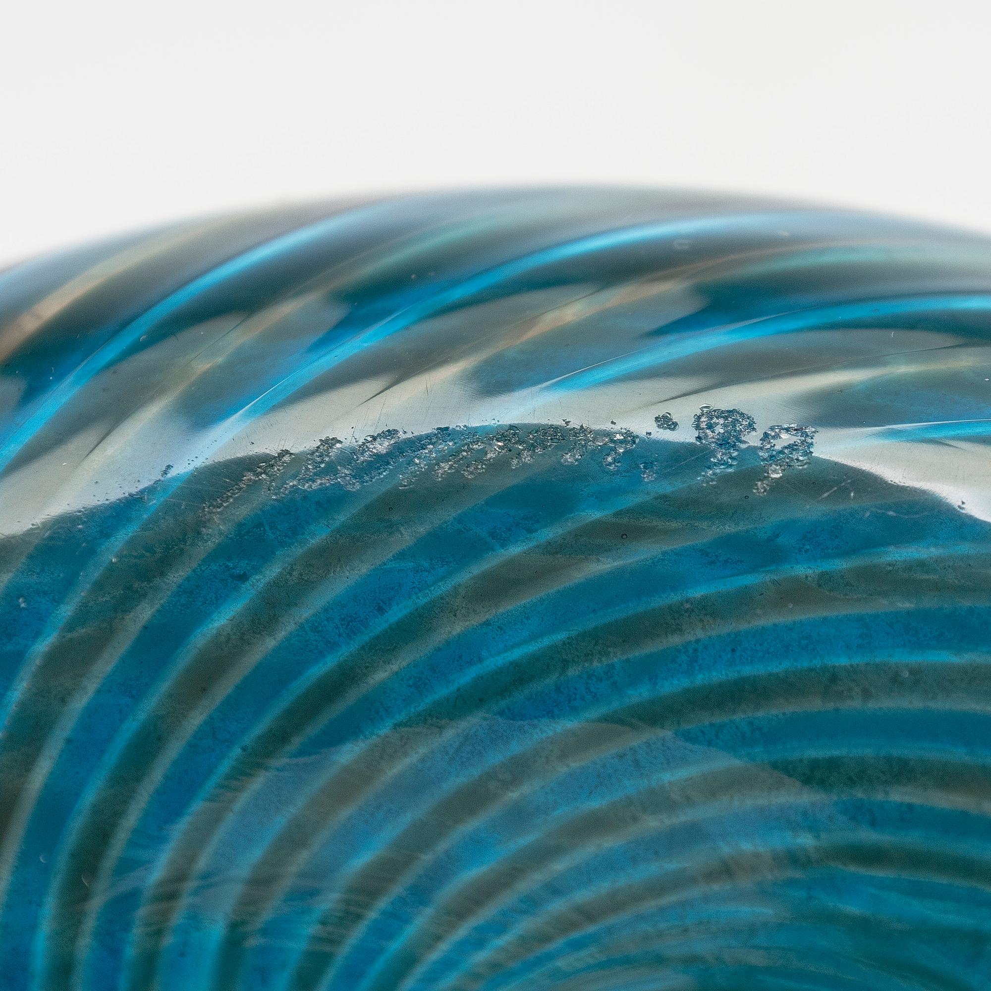Paolo Venini, a 'Canne Retorte' vase signed Venini -99, Murano, Italy.