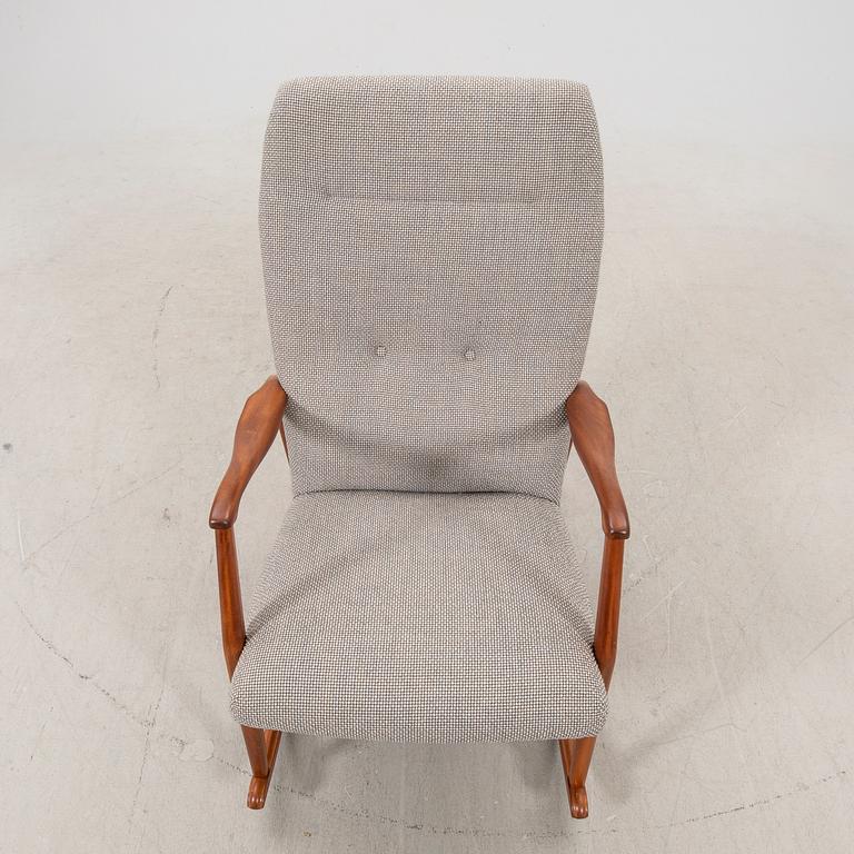 Kurt Olsen, gungstol för  Slagelse Møbelfabrik 1950/60-tal.