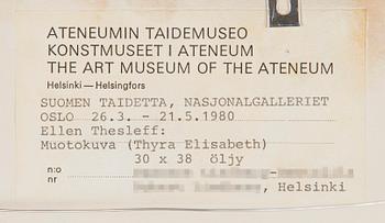 Ellen Thesleff, Muotokuva (Thyra Elisabeth).