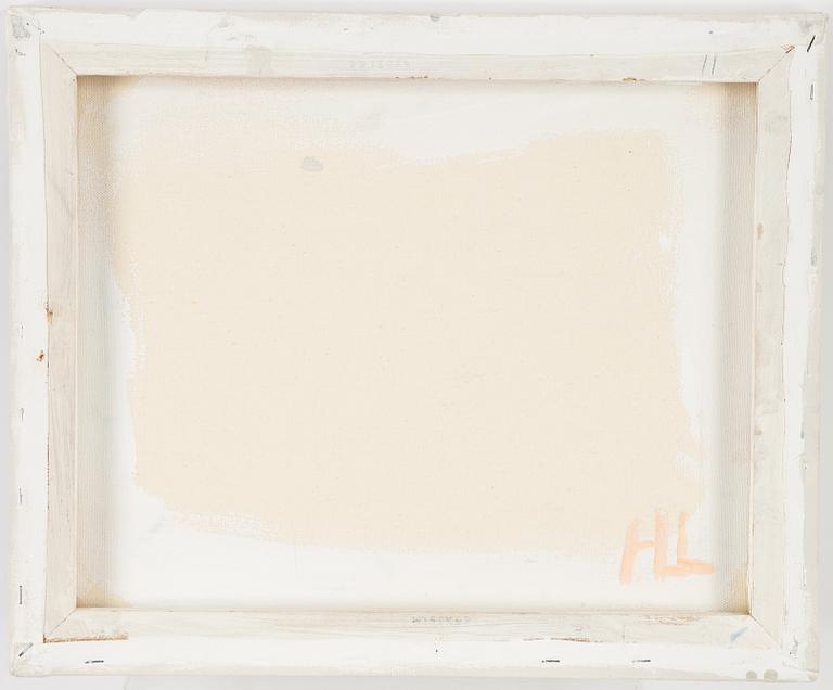 Hans Lannér, acrylic on canvas, signed verso.