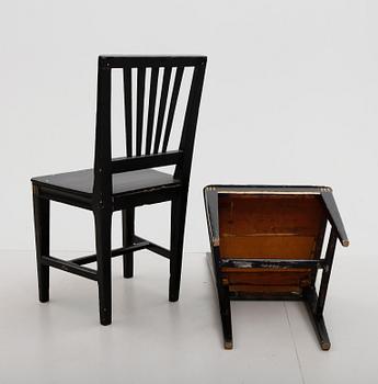 STOLAR, 2 st, snarlika, 1800-tal.