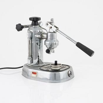 A 'Europiccola' espresso machine by La Pavoni, Italy.