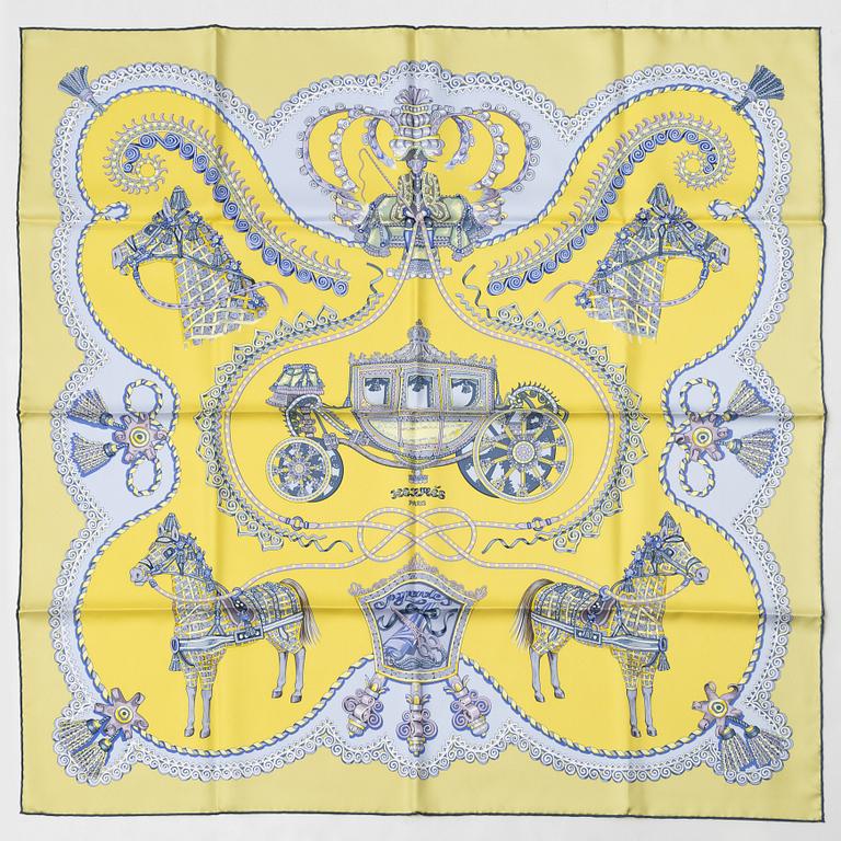 Hermès, scarf, "Paperoles".