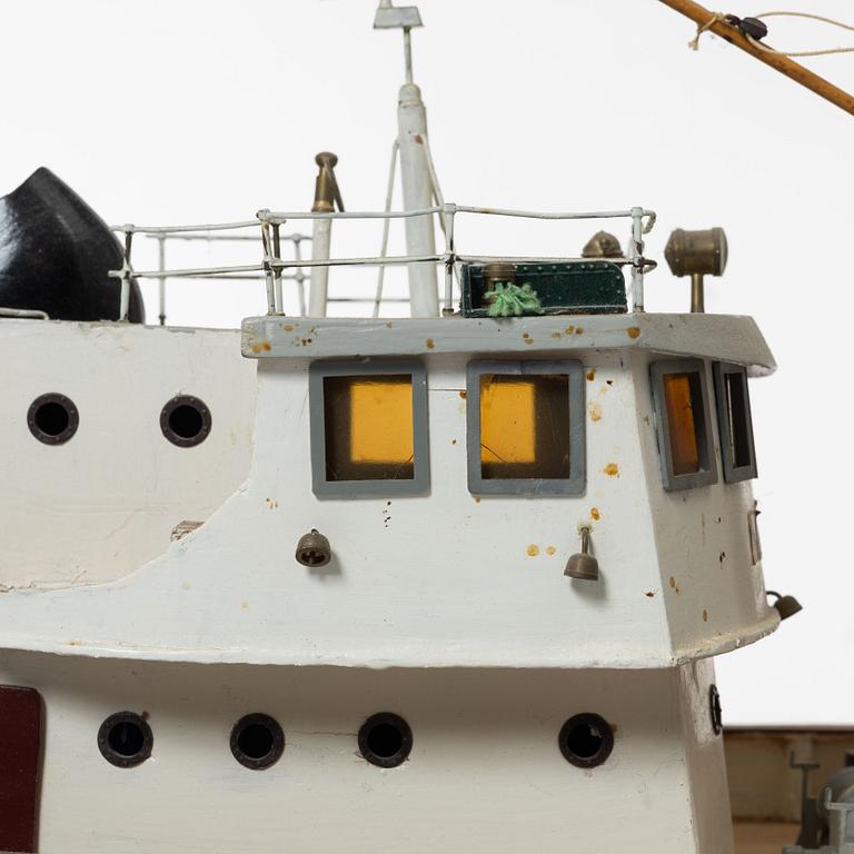 Boat model, "Nordcap", second half of the 20th century.