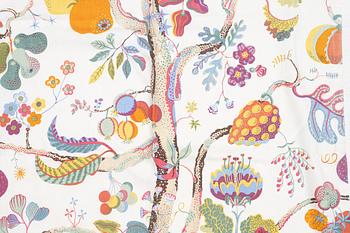 Josef Frank, curtains, a pair, "Vegetable Tree", Svenskt Tenn.