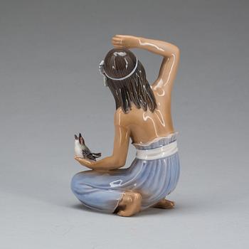 FIGURIN, porslin, Dahl Jensen.