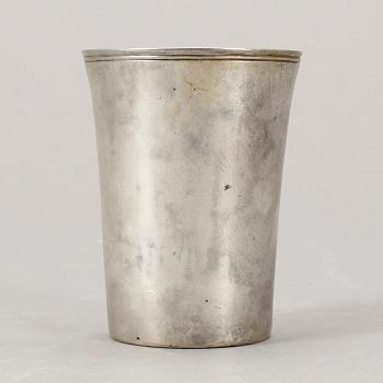 BÄGARE, silver, Wien, Österrike-Ungern, 1810. Vikt vikt 150 gam.