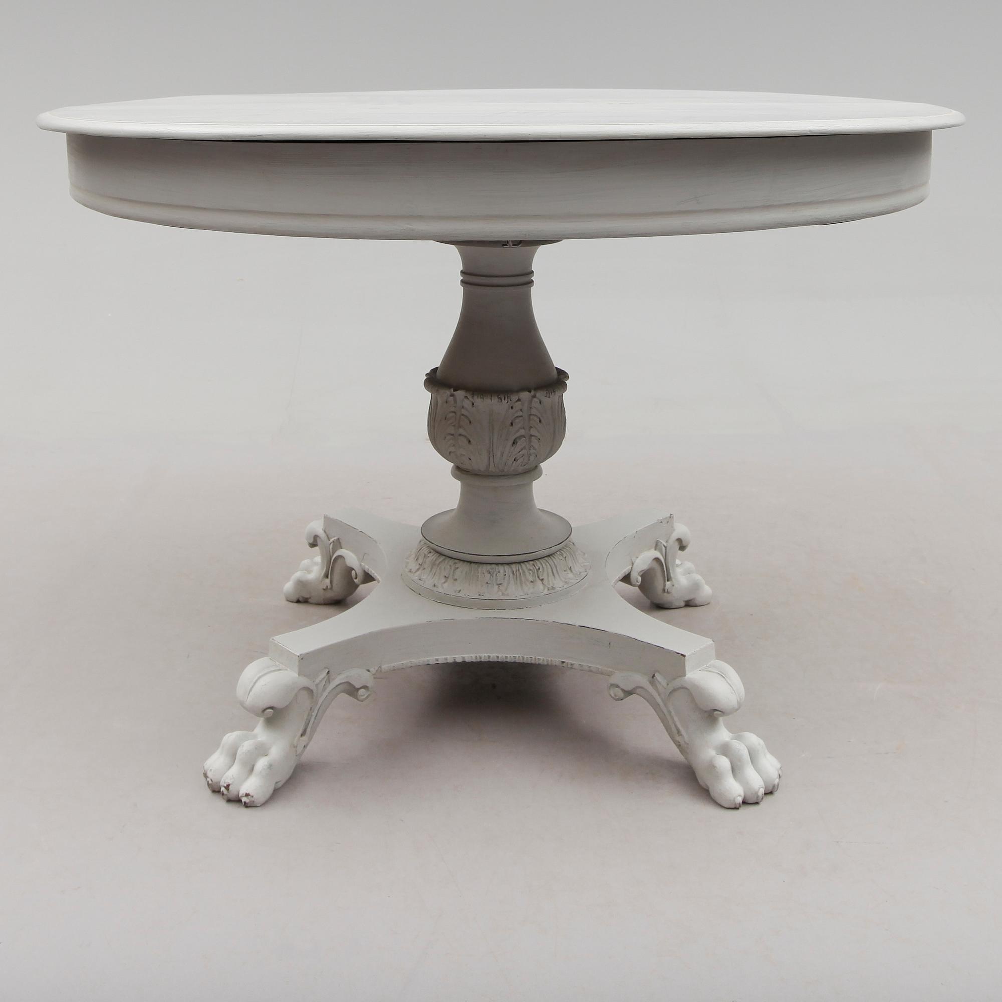 MATBORD, empirestil, 1800-talets andra hälft.
