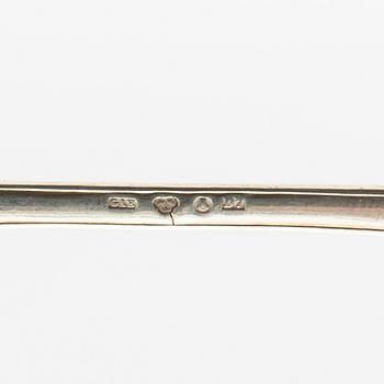 CG Hallberg cutlery 40 dlr "Empire" (mostly) silver Stockholm early 20th century.