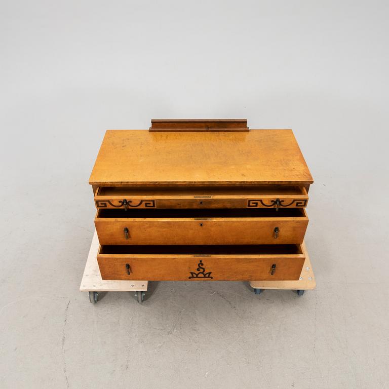 A lacquered wooden Bodafors dresser from the first half of the 20th century.
