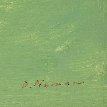 Olle Nyman, Landscape with houses.