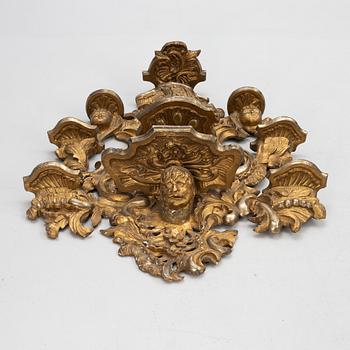 Console shelf, Baroque style. 19th century.