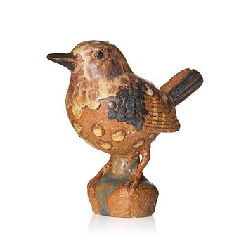 105. Tyra Lundgren, skulptur, fågel, stengods, egen ateljé, Bredkvie.