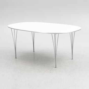 Bruno Mathsson & Piet Hein, a "Superellips" diing table, Fritz Hansen, Denmark, 2021.