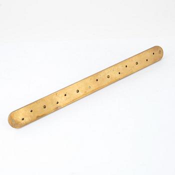 Lotta Horn, a brass advent candleholder, 'Nocturnus', Rejmyre Mässingsbruk.