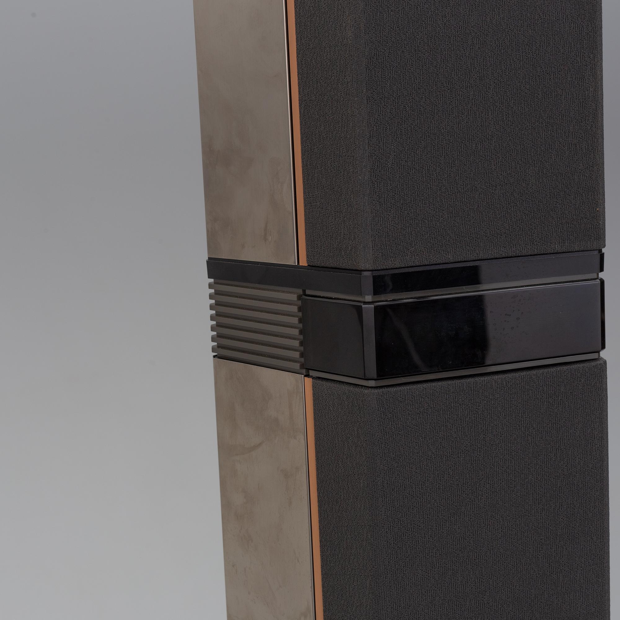 HÖGTALARE, ett par, Bang & Olufsen, Danmark, 1980-tal.