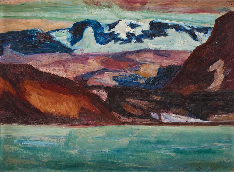 Helmer Osslund, Northern landscape.