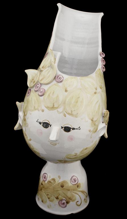 SKULPTUR, keramik, Björn Wiinblad, Danmark, sign o dat -70.