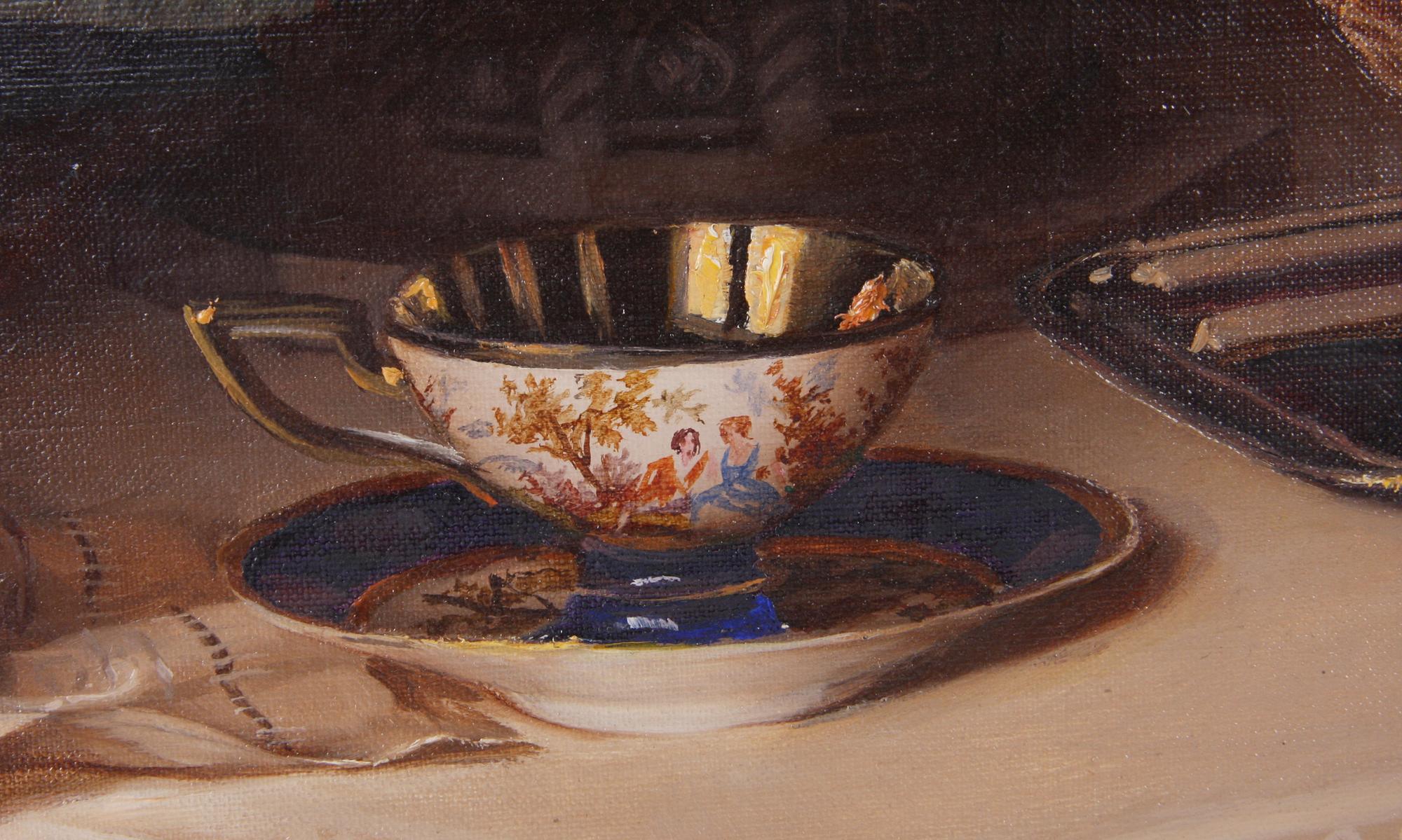 SCHÖNBRUNNER II, IGNAZ. Olja på duk, sign o dat 1936.