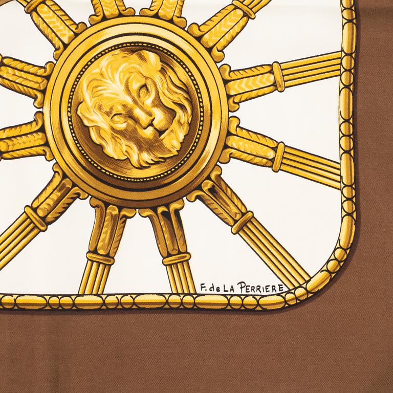 Hermès, scarf, "Coach".