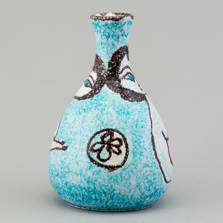 MARCELLO FANTONI, a 1950's ceramic vase, Italy.